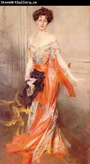 Giovanni Boldini Portrait of Elizabeth Wharton Drexel.